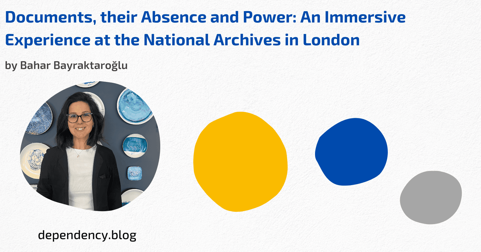 Documents, their Absence and Power: An Immersive Experience at the National Archives in London