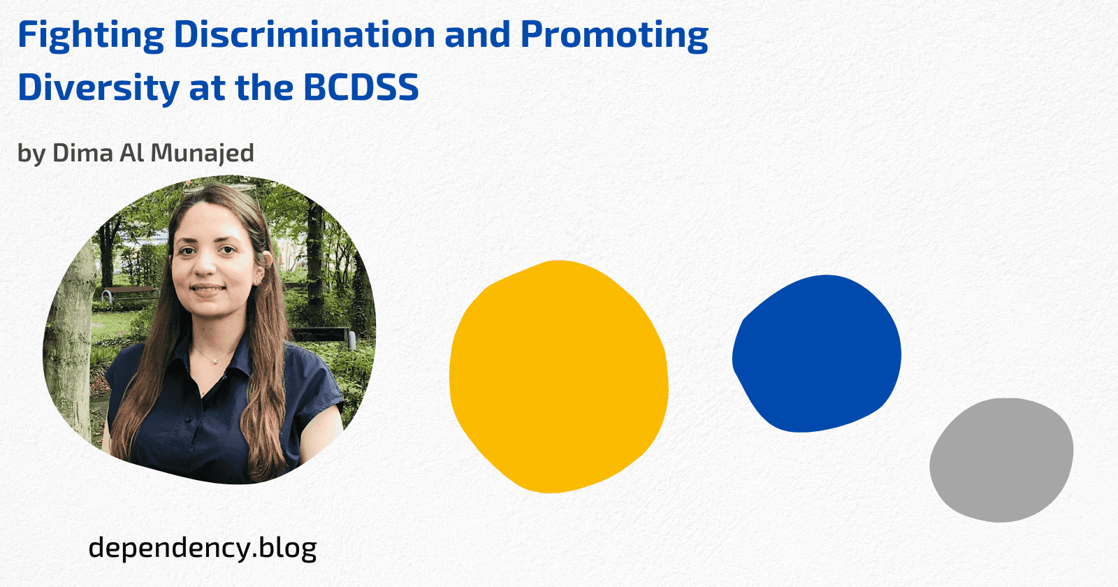 Fighting Discrimination and Promoting Diversity at the BCDSS
